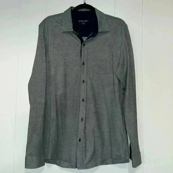 Michael Kors Men’s Long Sleeve Button Up Dress Shirt X7 - Picture 1 of 5